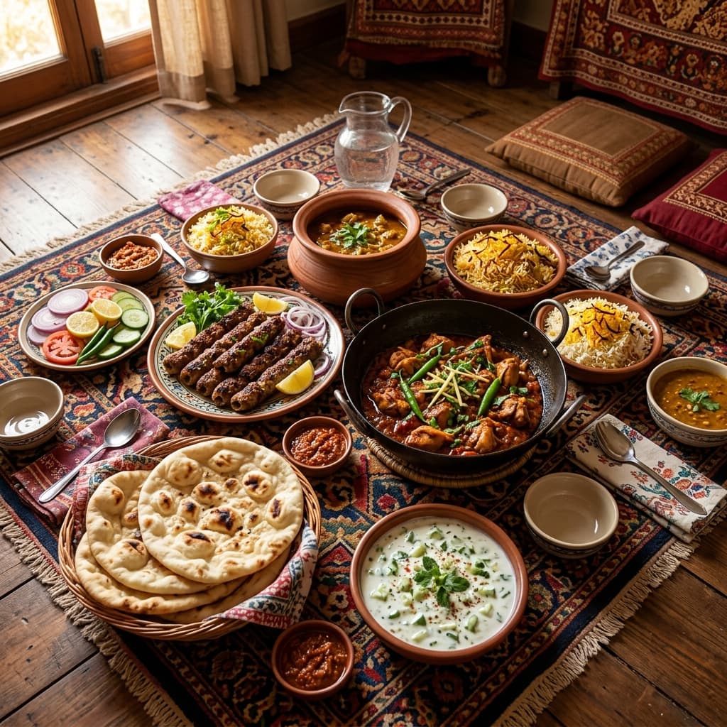 Home-cooked Pakistani food — dine with local families through Pakistan Locals